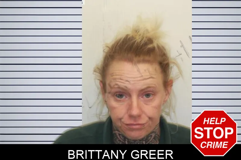 Brittany Greer mugshot
