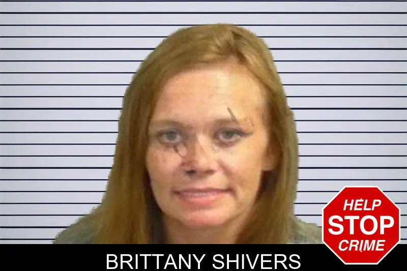 Brittany Shivers mugshot