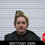 Brittany Sims mugshot