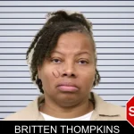 Britten Thompkins mugshot – Bulloch County , Georgia Britten Thompkins mugshot