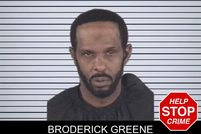 Broderick Greene mugshot