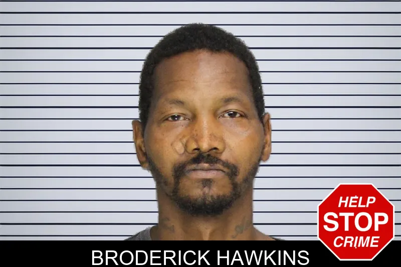 Broderick Hawkins mugshot