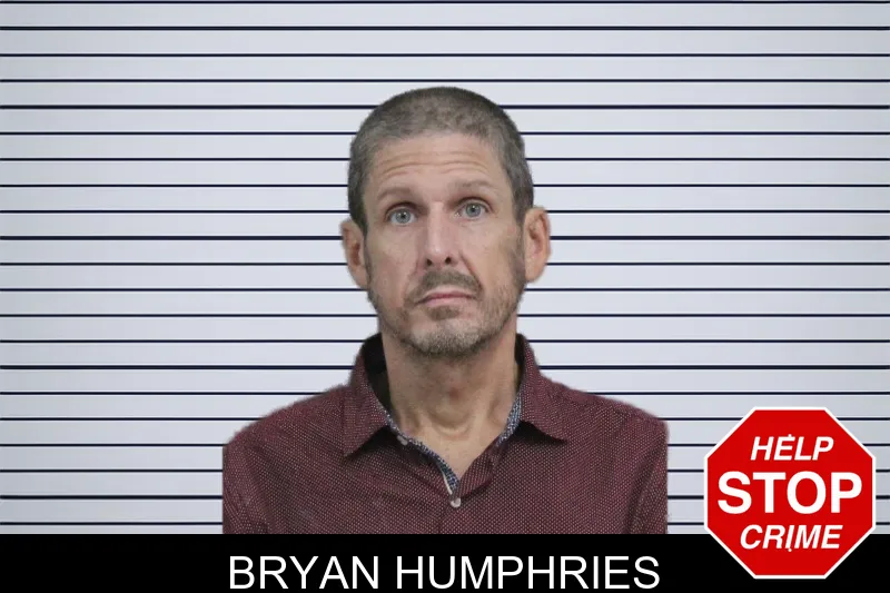 Bryan Humphries mugshot