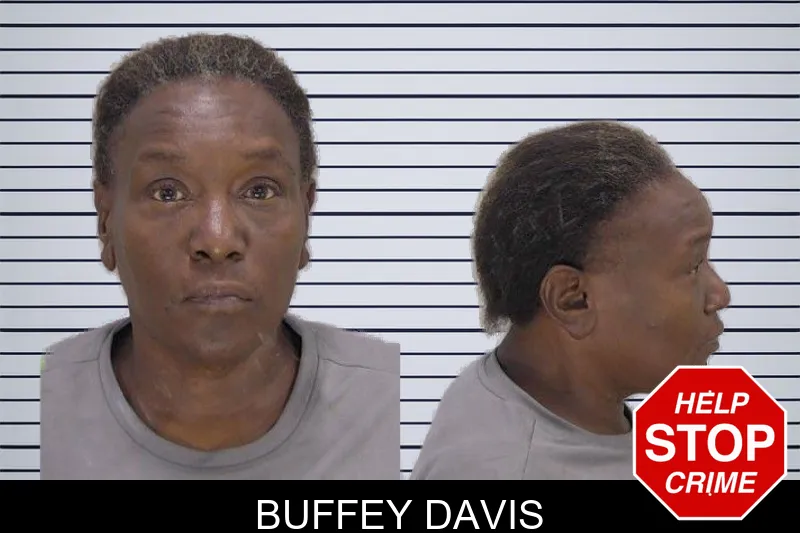 Buffey Davis mugshot – Richmond County , Georgia Buffey Davis mugshot