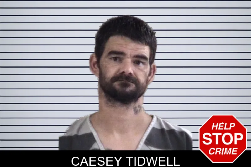 Caesey Tidwell mugshot