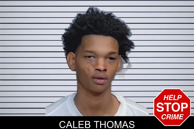 Caleb Thomas mugshot