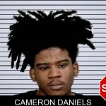Cameron Daniels mugshot