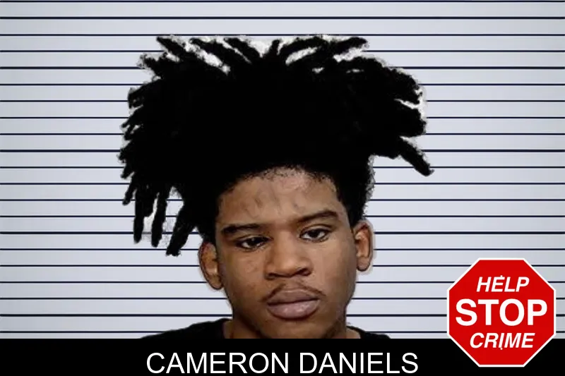 Cameron Daniels mugshot
