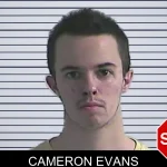 Cameron Evans mugshot