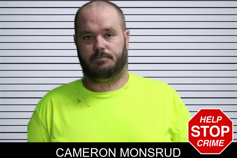 Cameron Monsrud mugshot