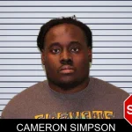 Cameron Simpson mugshot