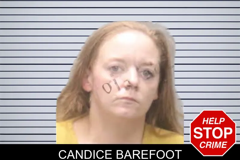 Candice Barefoot mugshot – Muscogee County , Georgia Candice Barefoot mugshot