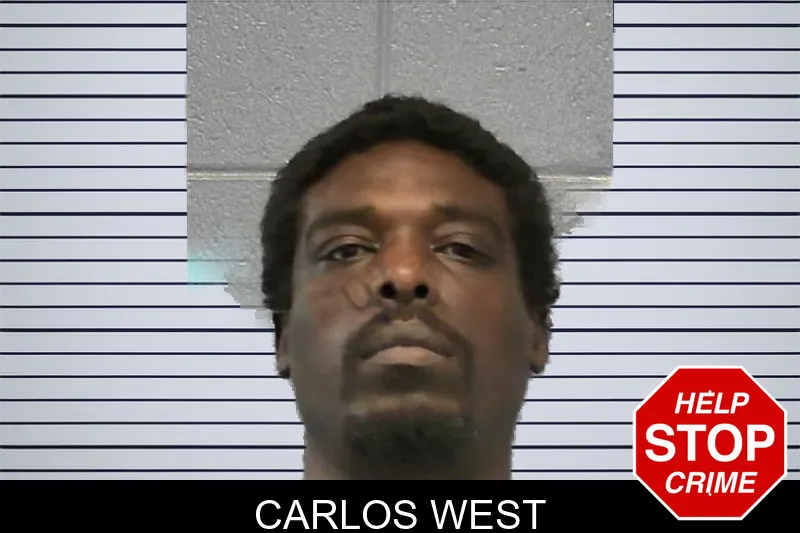 Carlos West mugshot
