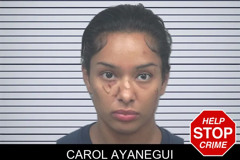 Carol Ayanegui mugshot