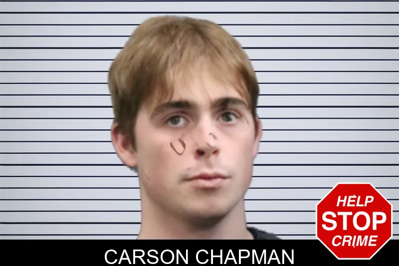 Carson Chapman mugshot