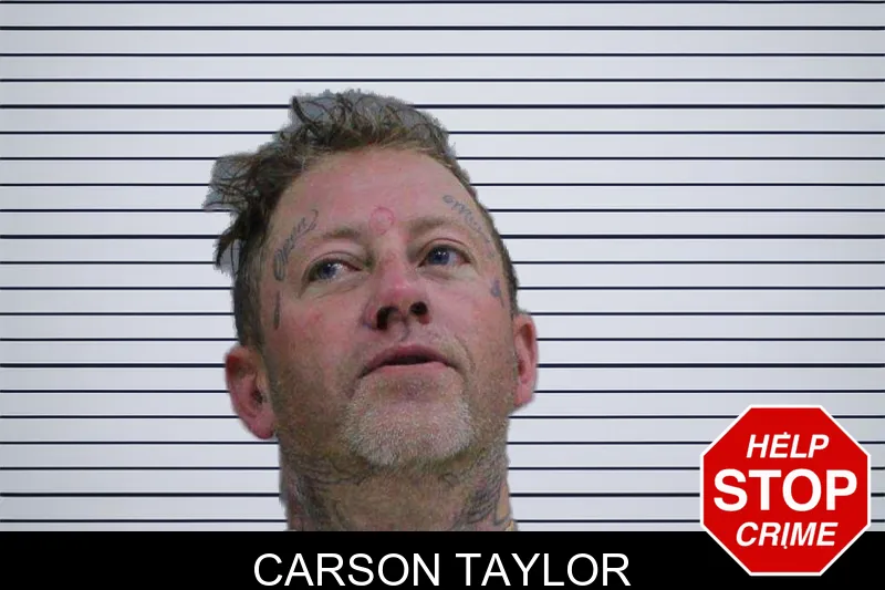 Carson Taylor mugshot