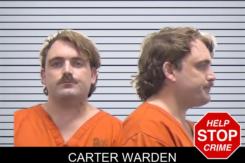 Carter Warden mugshot