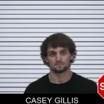 Casey Gillis mugshot