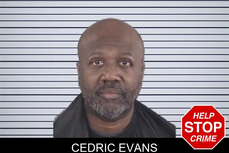 Cedric Evans mugshot