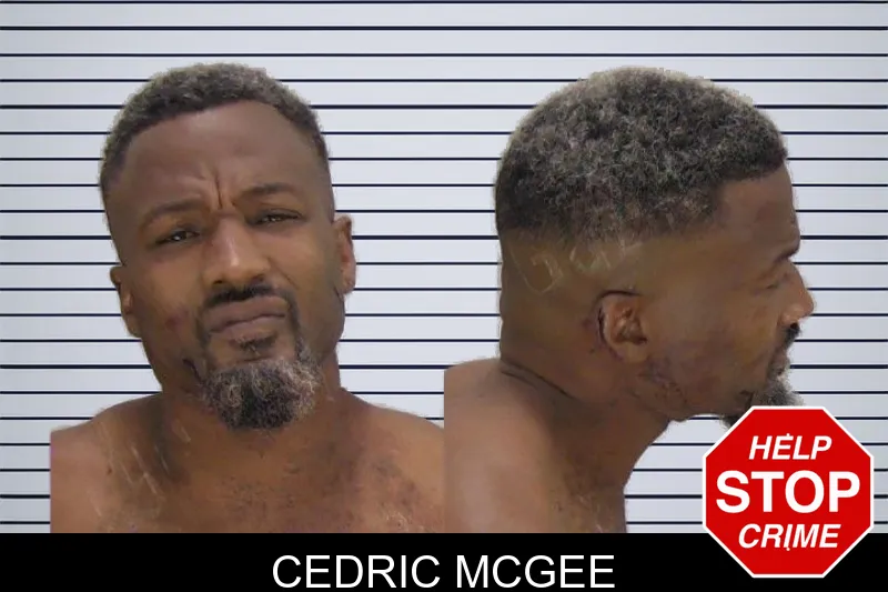 Cedric McGee mugshot