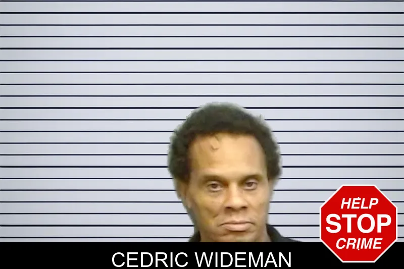 Cedric Wideman mugshot