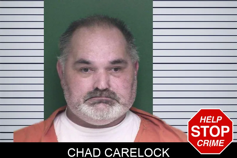 Chad Carelock mugshot