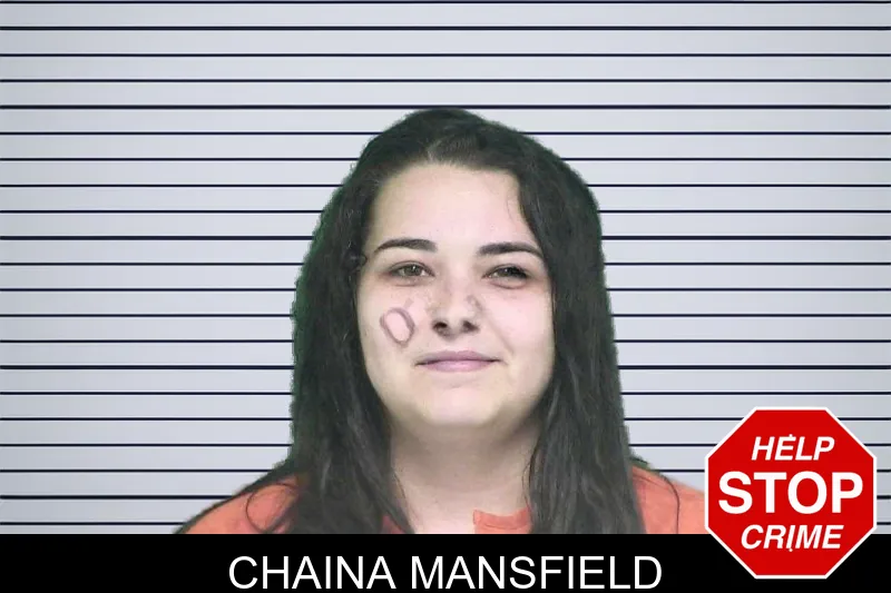 Chaina Mansfield mugshot