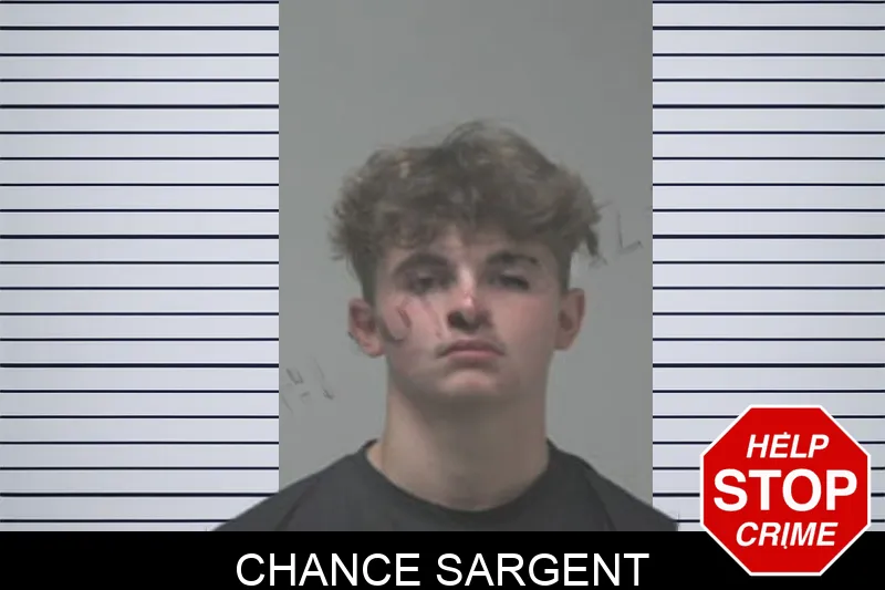 Chance Sargent mugshot
