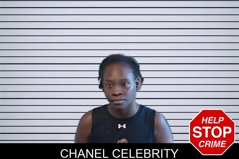 Chanel Celebrity mugshot