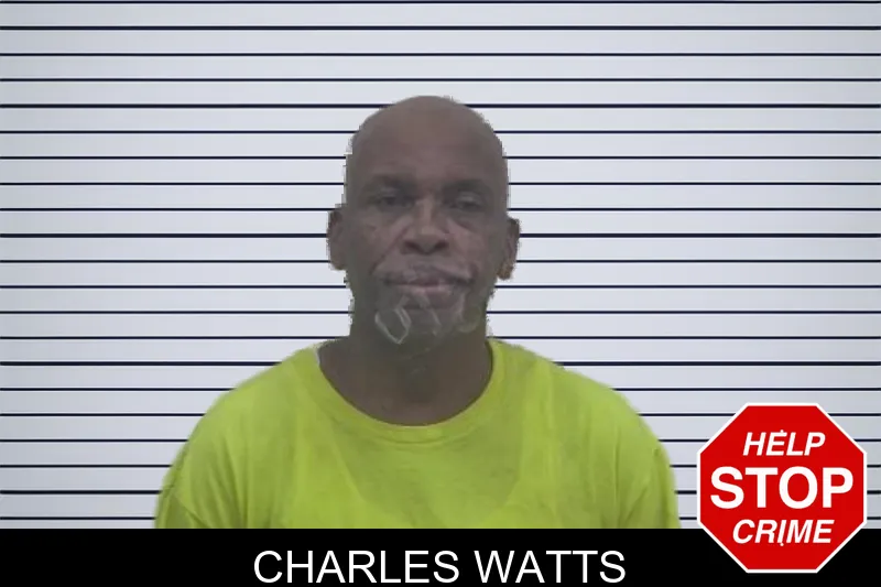 Charles Watts mugshot