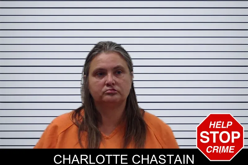Charlotte Chastain mugshot