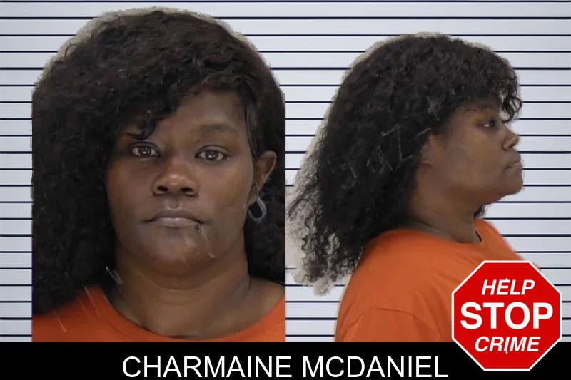 Charmaine McDaniel mugshot