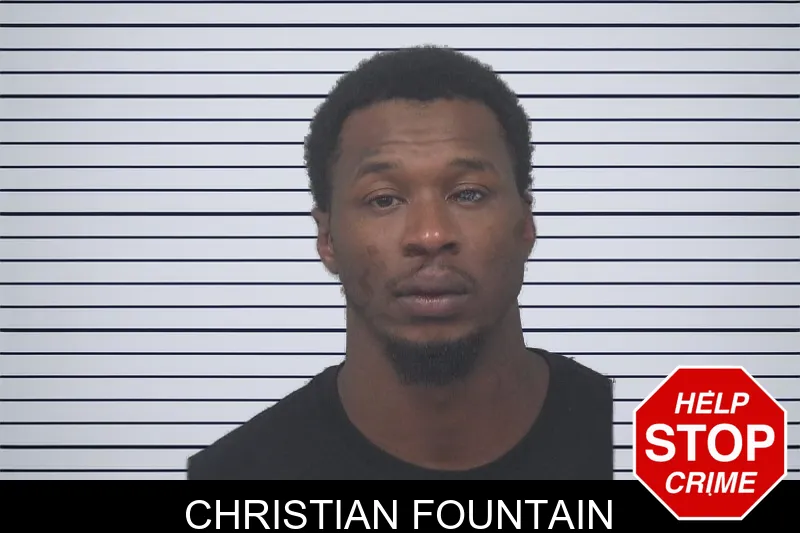 Christian Fountain mugshot