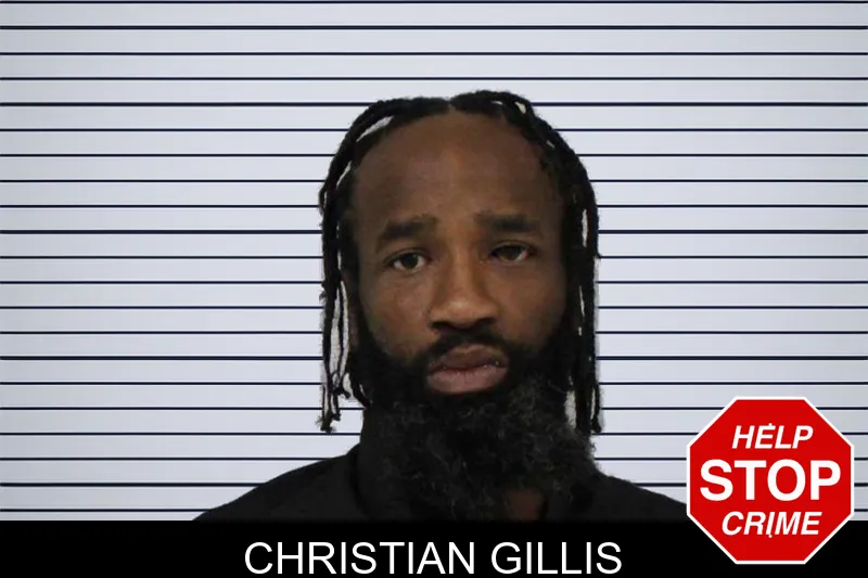 Christian Gillis mugshot