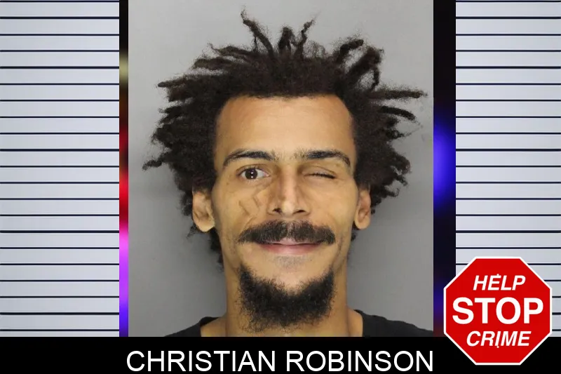 Christian Robinson mugshot