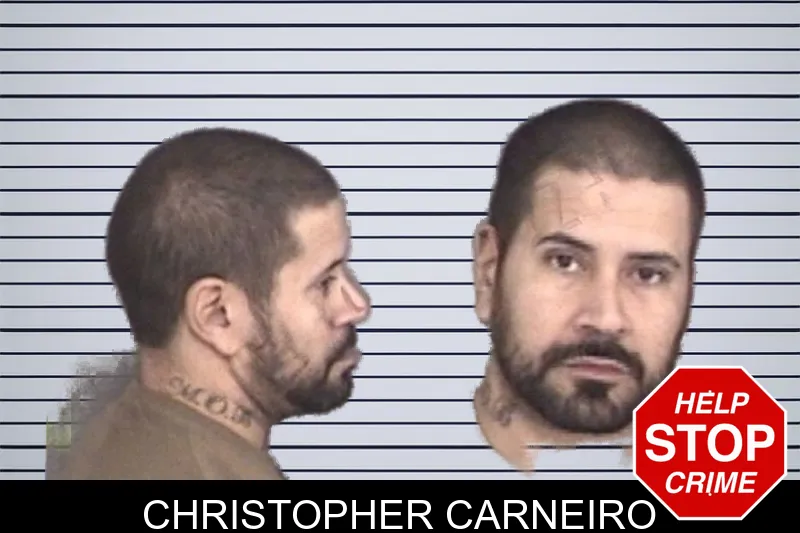 Christopher Carneiro mugshot