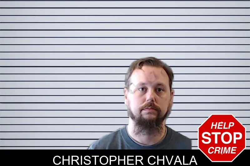 Christopher Chvala mugshot