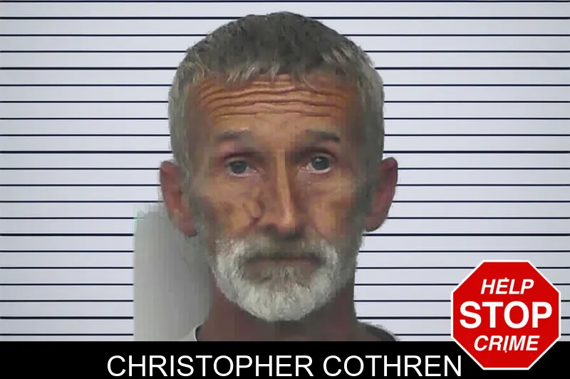 Christopher Cothren mugshot
