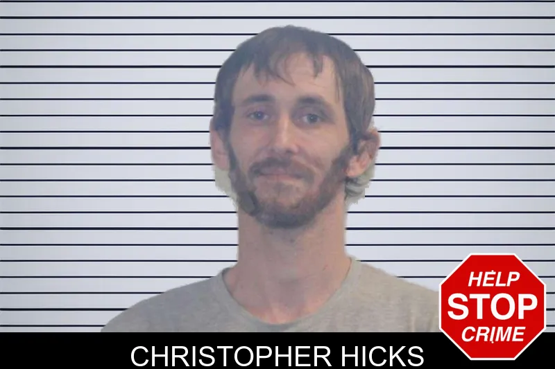 Christopher Hicks mugshot