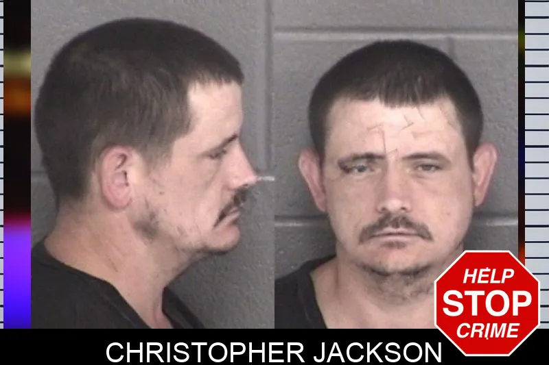 Christopher Jackson mugshot