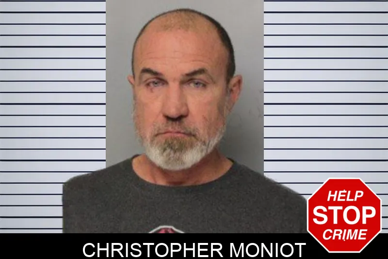 Christopher Moniot mugshot