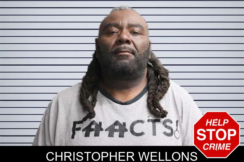 Christopher Wellons mugshot