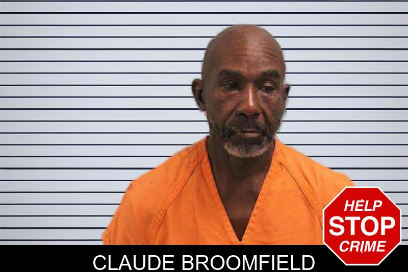Claude Broomfield mugshot