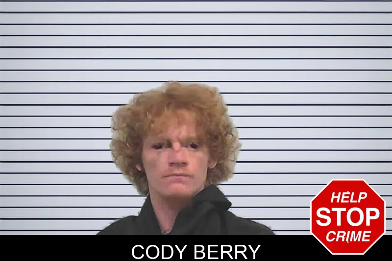Cody Berry mugshot