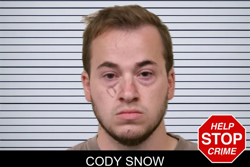 Cody Snow mugshot