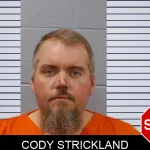 Cody Strickland mugshot