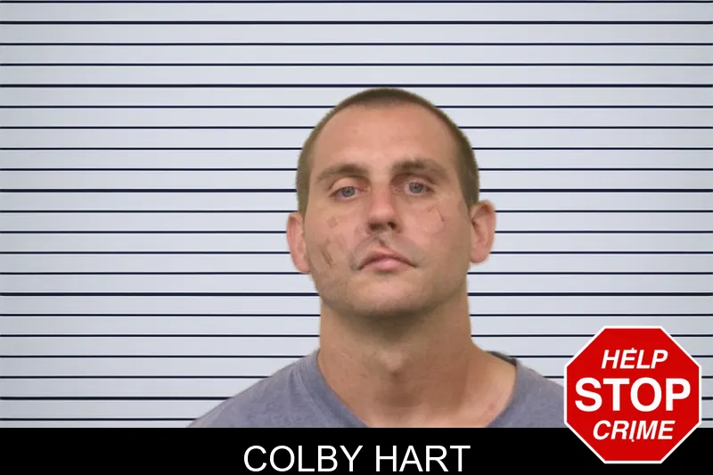 Colby Hart mugshot