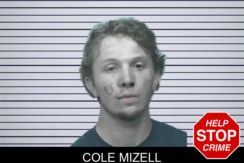 Cole Mizell mugshot