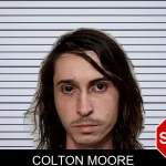 Colton Moore mugshot
