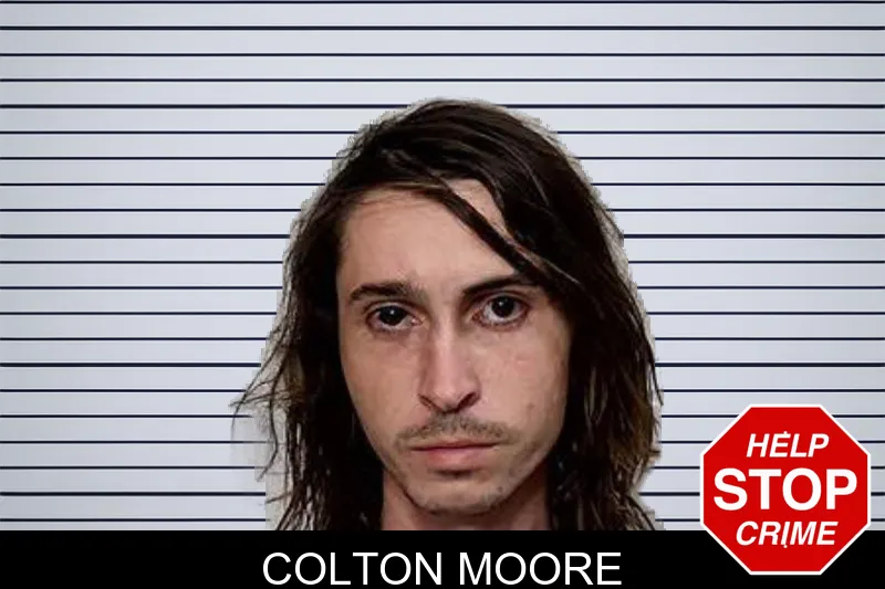 Colton Moore mugshot